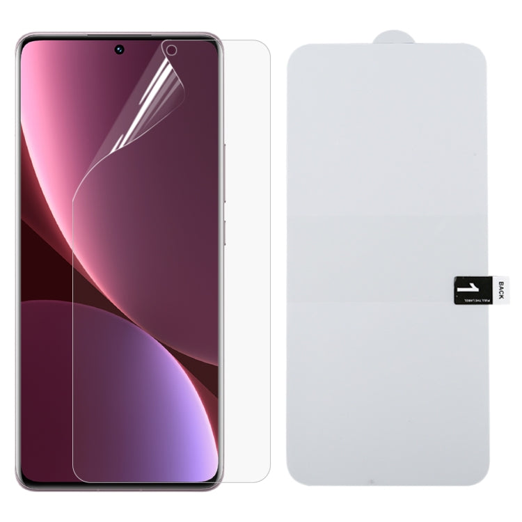 Full coverage hydrogel screen protector for Xiaomi 12 Lite, transparent film