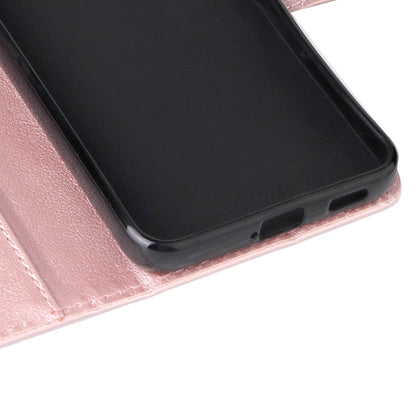 Close-up of red leather phone case corner with raised lip