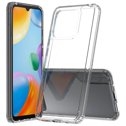 Clear TPU protective phone case with black bumper and camera cutout