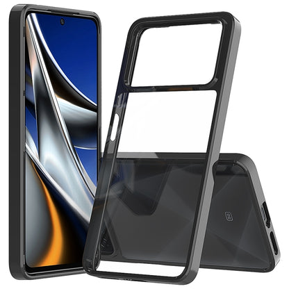 Black protective phone case with TPU bumper and screen viewing window