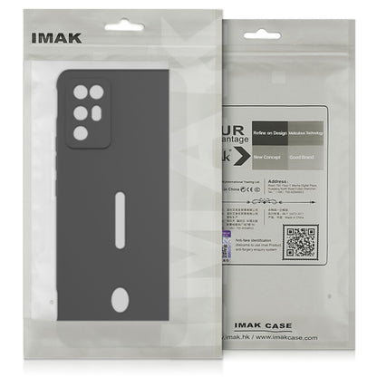 IMAK CASE retail package with gray TPU phone case insert and camera cutouts