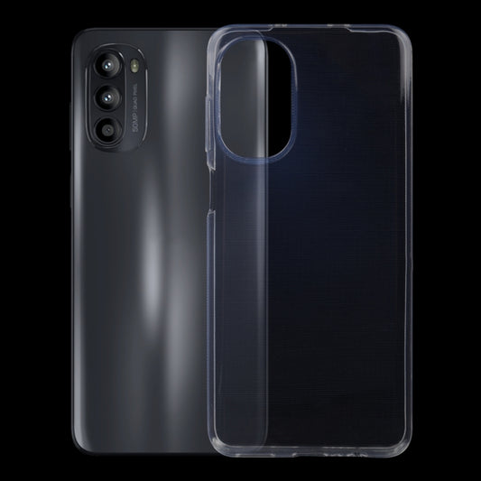 Ultra-thin transparent TPU phone case with open side and camera cutouts