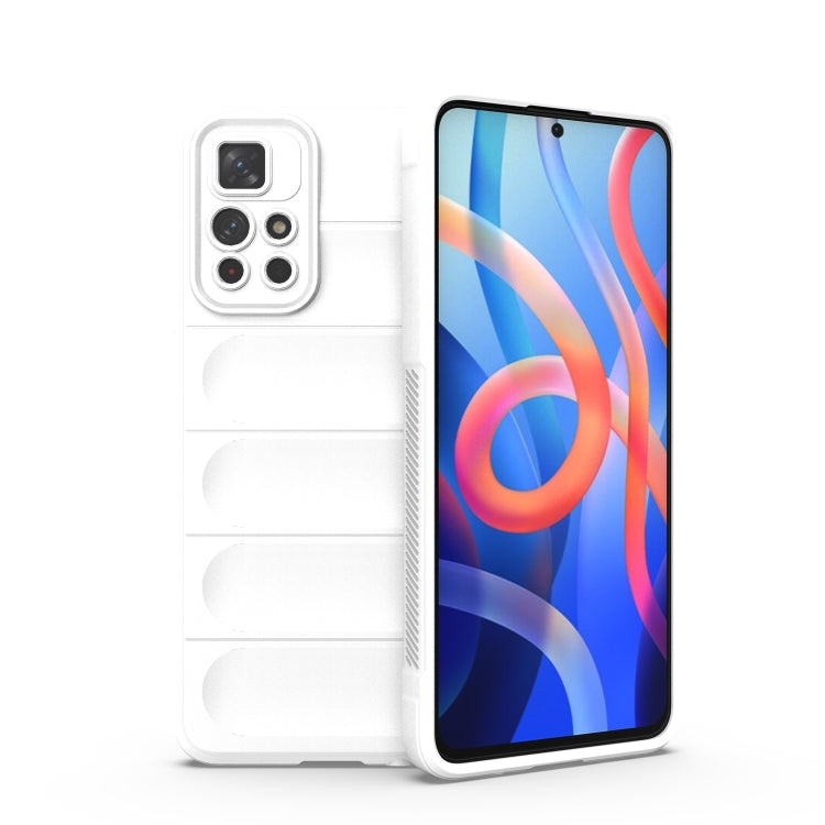 White TPU flannel phone case with camera openings, slim cover for the phone