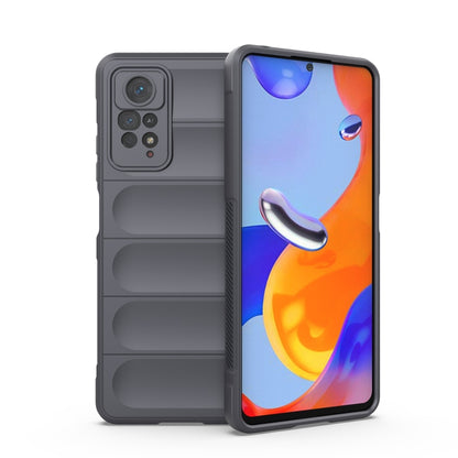 TPU phone case with flannel lining, dark grey, dual camera cutouts and raised edges