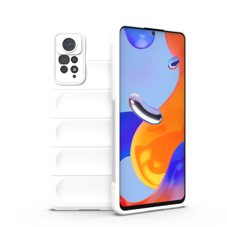 White TPU flannel phone case with camera openings and protective phone fit