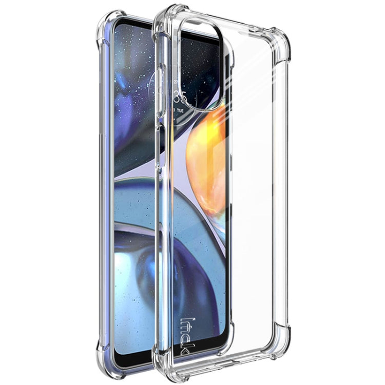 Clear TPU shockproof phone case with protective bumper corners and camera cover cutout