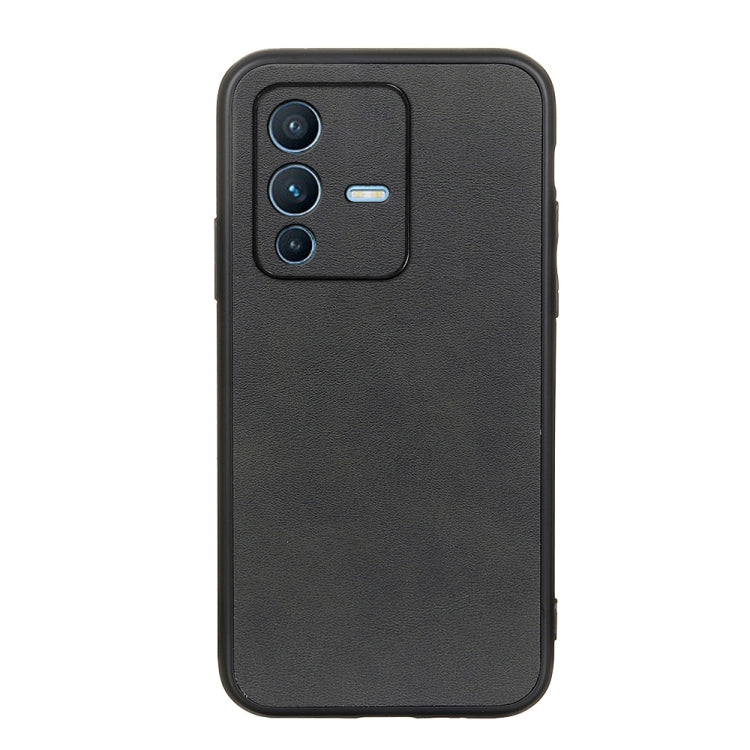 Two-tone textured shockproof phone case, black with raised camera cutout and side openings