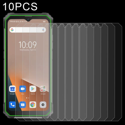 Tempered glass screen protector film set for phone, 2.5D curved edge, 10-pack view