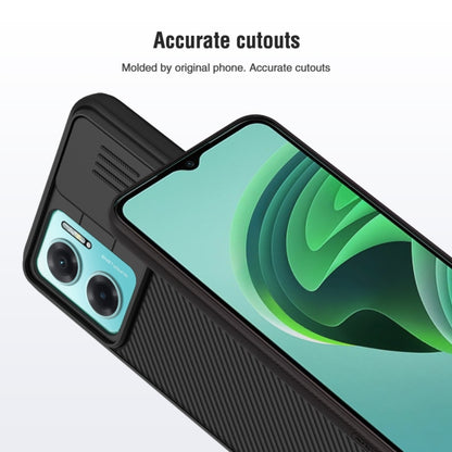 NILLKIN Mirror Series black phone case with precise cutouts and camera module cover