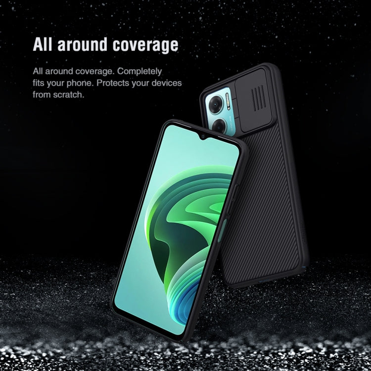 NILLKIN Mirror Series black phone case with all-around coverage and camera cutouts