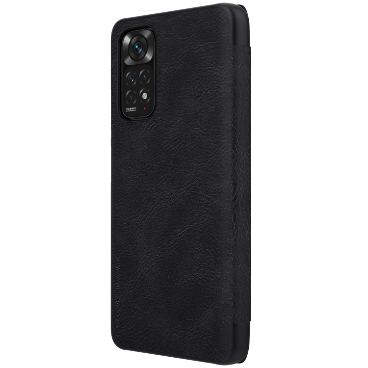 Black leather-texture phone case with raised camera area and side grip