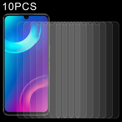10-pack tempered glass screen protectors with 2.5D curved edges for phone screen