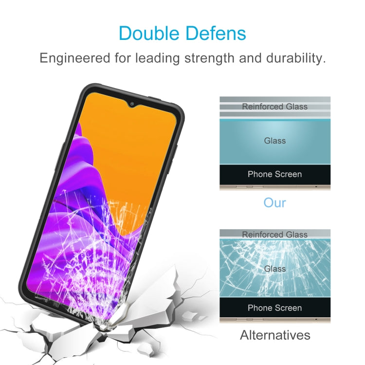 Tempered glass screen protector set with reinforced layers for strength and durability