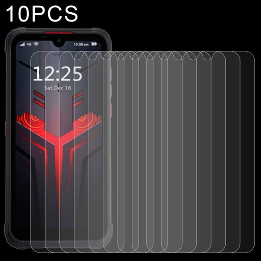 10-pack tempered glass screen protectors, 2.5D curved edges, 9H hardness, clear