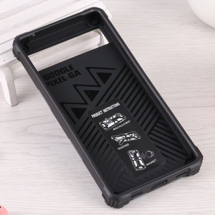 Black rugged phone case with textured grip and magnetic holder