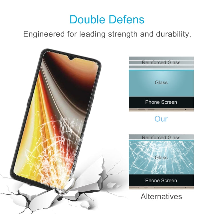 Tempered glass screen protector for reinforced impact protection