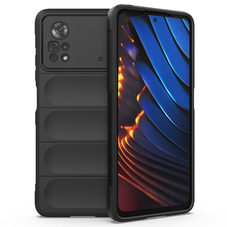Black TPU phone case with raised camera cutout and rugged side grip