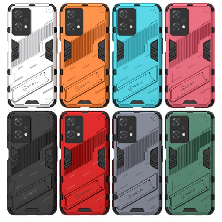 Rugged shockproof phone cases with hidden holder, multi-color set