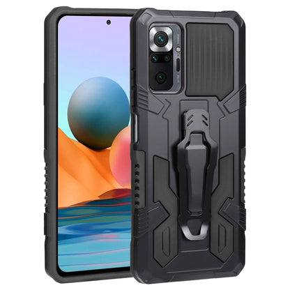 Rugged armor phone case with raised camera protection, textured sides, dark gray