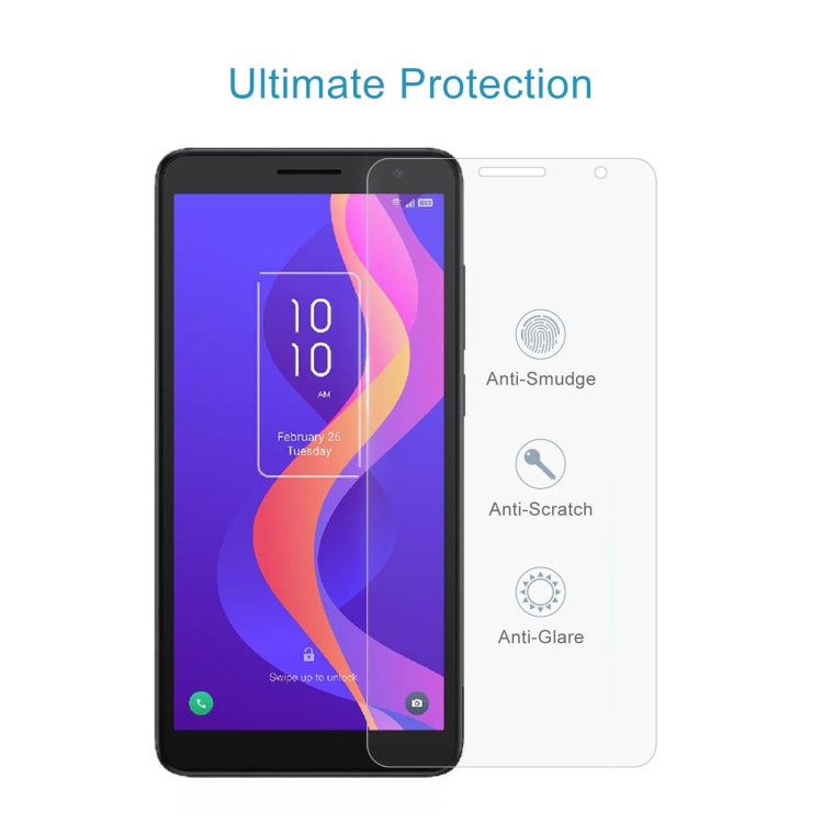 Tempered glass screen protector for phone with anti-smudge, anti-scratch, anti-glare protection