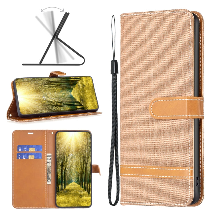 Brown textured folio phone case with wrist strap, stitched edges, and card slots
