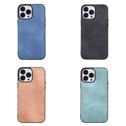 Textured shockproof phone cases in blue, black, tan, and teal