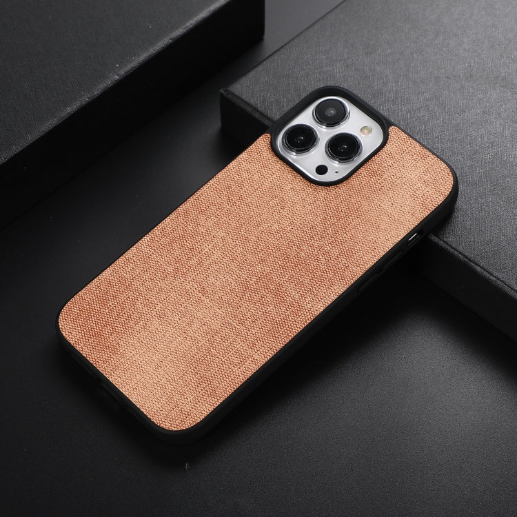 Tan textured shockproof phone case with raised camera cutouts
