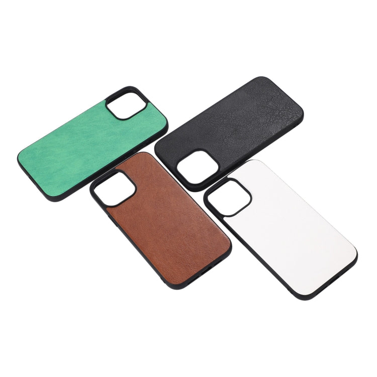 Textured shockproof phone cases set in green, brown, and white with camera openings.