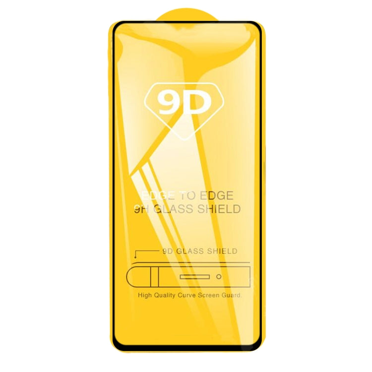 9D full-glue tempered glass screen protector film with edge coverage
