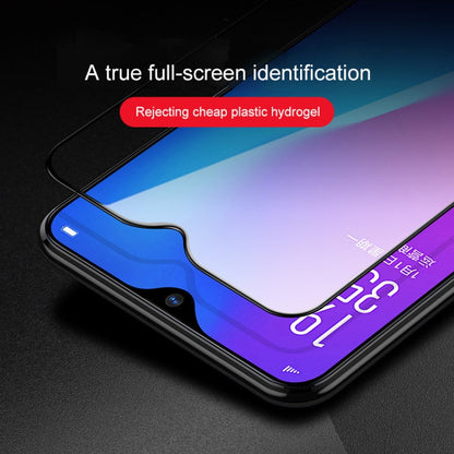 9D tempered glass screen protector film with curved corner fit on phone