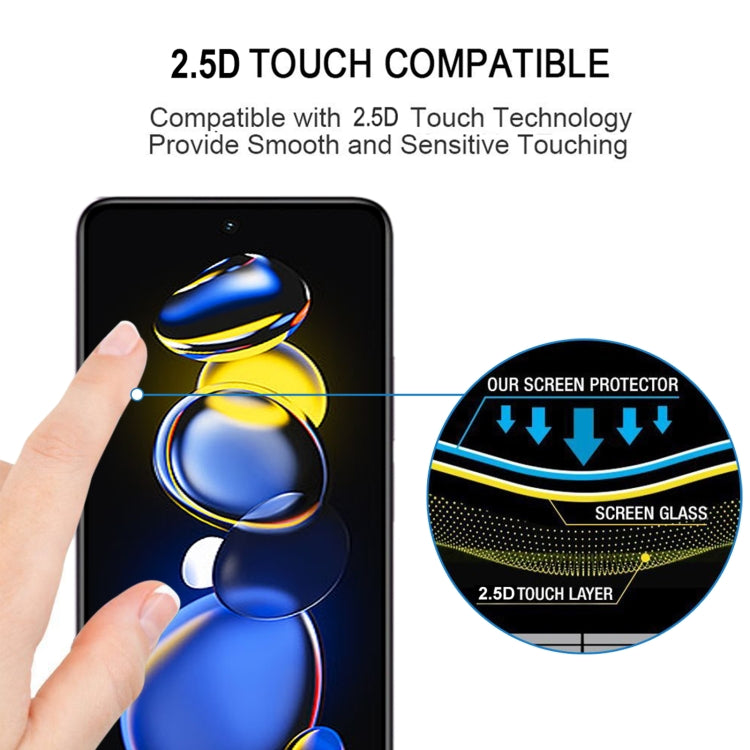 2.5D edge tempered glass screen protector for smooth touch on smartphone screen