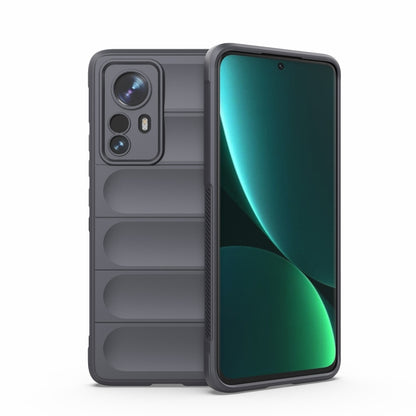 Dark grey phone case with raised camera cutouts, covers front and back