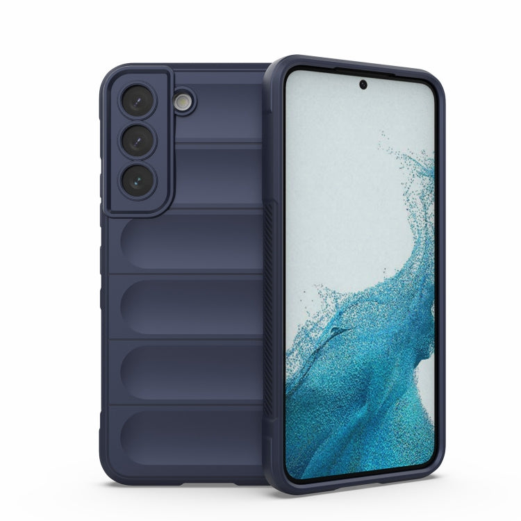 Dark gray TPU phone case with raised camera cutouts and textured edge rails