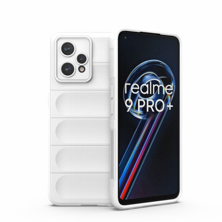 White TPU and flannel phone case with raised camera protection and screen lip
