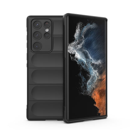 Black TPU phone case with flannel lining, dual-layer design, camera cutouts, screen cover