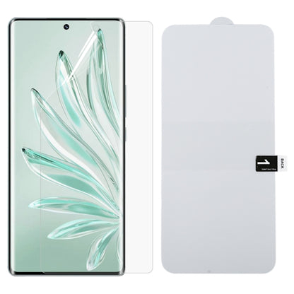Full-screen hydrogel screen protector film for smartphone, clear and flexible