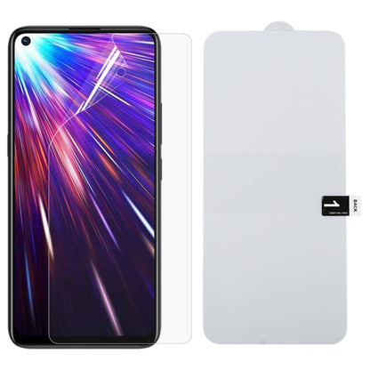 Full-screen hydrogel screen protector film for smartphone, clear fitted sheet
