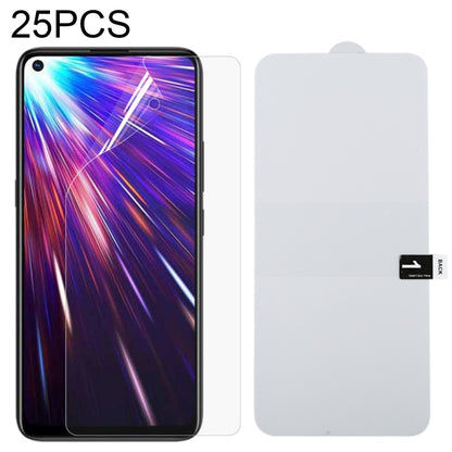 25-pack full coverage hydrogel screen protector films for smartphone, clear