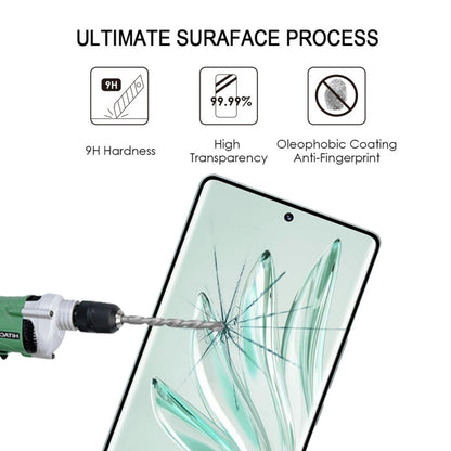 Tempered glass screen protector with 9H hardness and anti-fingerprint coating