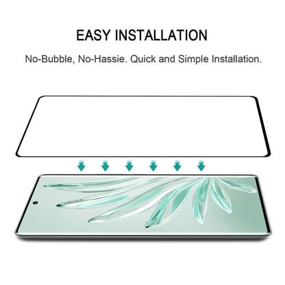 Tempered glass screen protector film shown for bubble-free installation