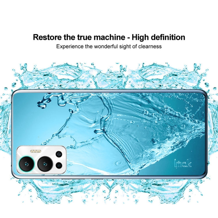 Clear TPU phone case with camera cutout and screen-edge protection