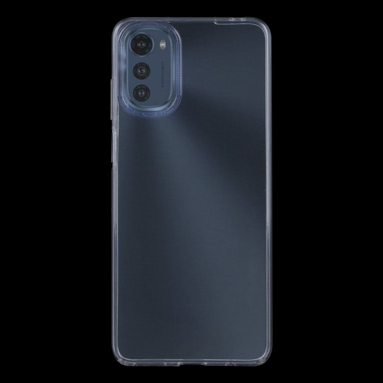 Ultra-thin clear TPU phone case, smooth back with precise cutouts for ports