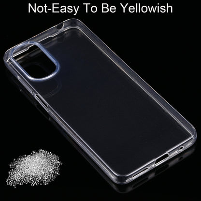 Ultra-thin clear TPU phone case with anti-yellowing design and corner protection