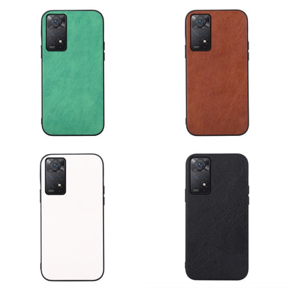 Multicolor set: green, brown, white, and black textured PU phone cases