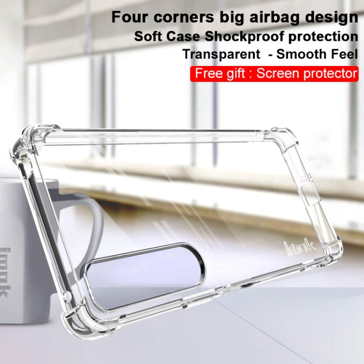 Transparent TPU shockproof case with four-corner airbag style protection
