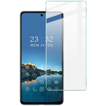 Tempered glass screen protector with full-face coverage for smartphone, clear finish