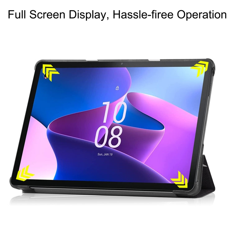 Tablet case front stand with screen facing forward, showing full-screen accessibility