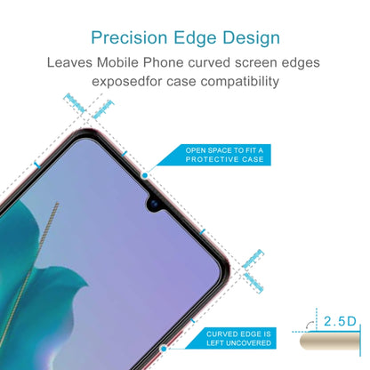 2.5D tempered glass screen protector with precision edge for case compatibility
