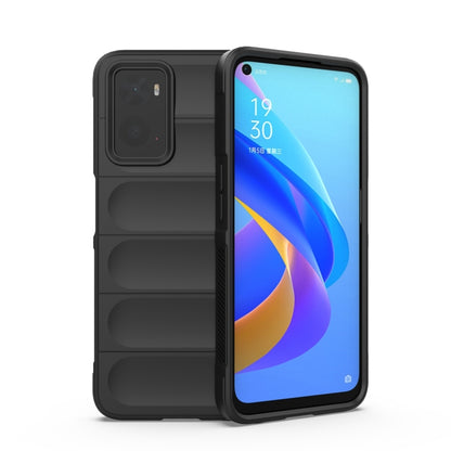 Black TPU phone case with camera cover and raised edges for screen protection