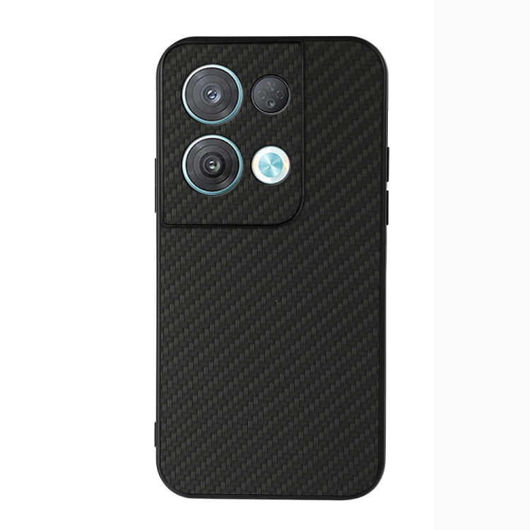 Black carbon fiber texture phone case with camera cutouts